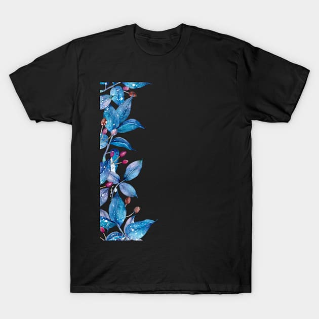 Minimalistic Flowers T-Shirt by Delta Zero Seven